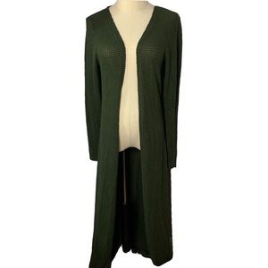 S02 WINDSOR Green Knit Duster